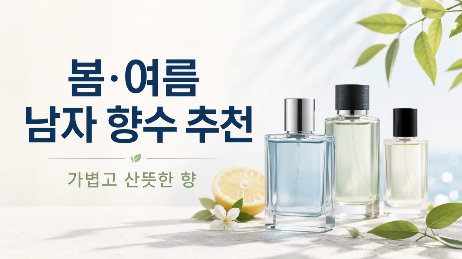 봄,여름 남자 향수 추천 6가지｜가볍지만 분위기 있는 니치 향수 정리