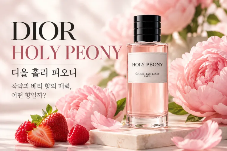 디올 홀리 피오니 향수, 어떤 향일까? 작약과 베리 향의 특징부터 비슷한 향수 비교까지